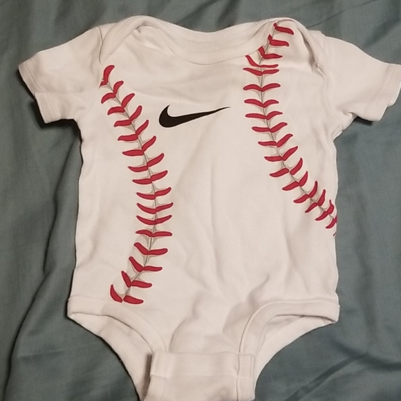 white nike onesie